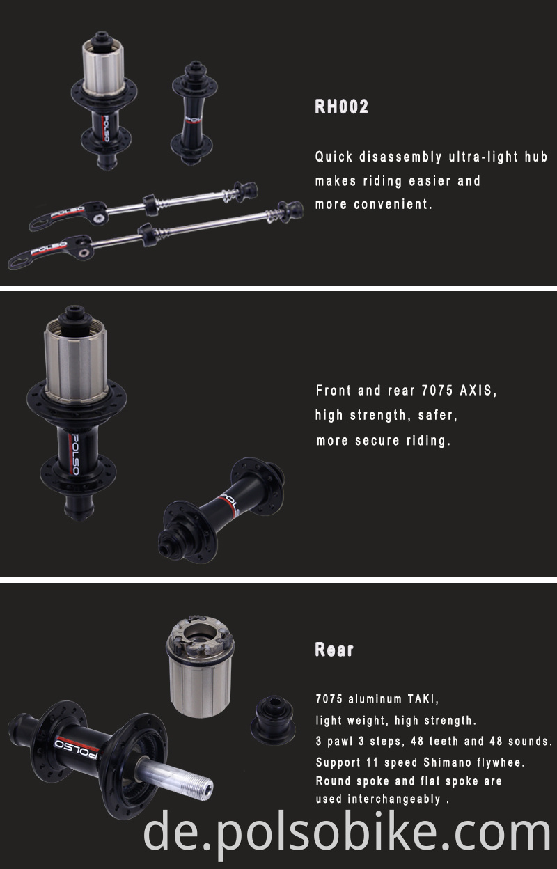 road bicycle hub